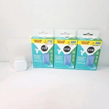 3x STEM Flying Insect Light Trap Refill Cartridges (3Pack = 6Refills) w/Plug In