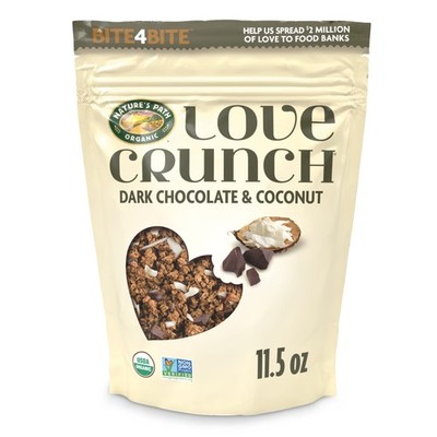 Dark Chocolate & Coconut Granola, Crunchy Cereal, 11.5 oz Pouch,Free Shipping...