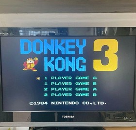 Famicom Early Donkey Kong 3-Game Set Discontinued Jr 3