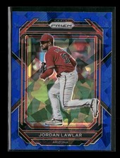 2023 Panini Prizm #139 Jordan Lawlar Blue Ice Prizms Arizona Diamondbacks