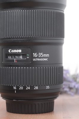 Canon EF 16-35mm f/2.8 L III USM Wide-Angle Zoom Lens with Caps