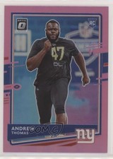 2020 Panini Donruss Rookie Optic Preview Pink Prizm Andrew Thomas #P-253 05ah