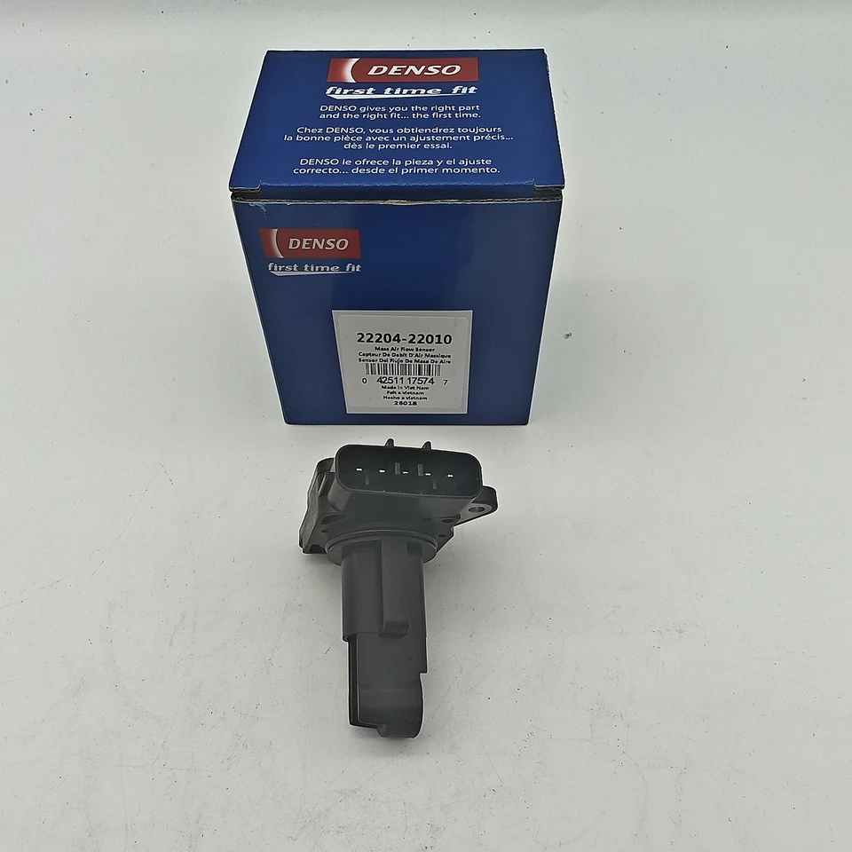 DENSO Mass Air Flow Meter MAF Sensor 22204-22010 For Toyota Lexus Scion NEW - Изображение 3 из 4
