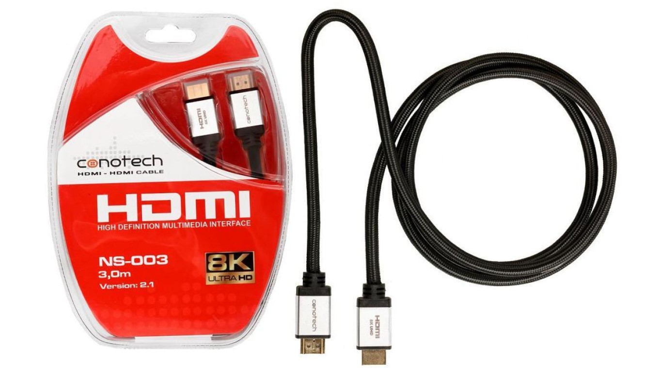 5902887070815 Kabel Hdmi Conotech NS-003 8K ver. 2.1 - 3m CONOTECH