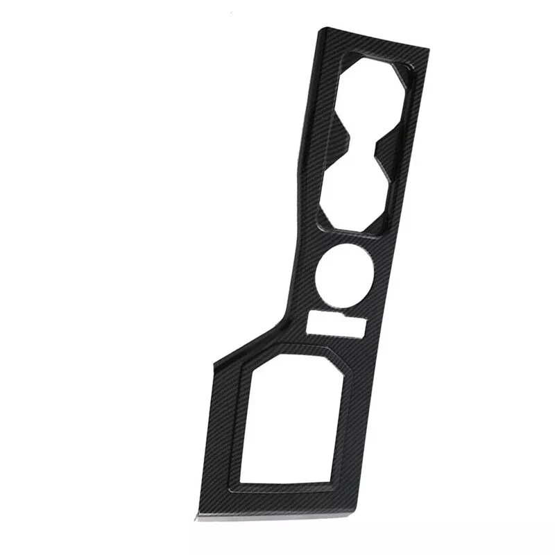 Carbon Fiber Gear Shift Panel Cover For 2024 Mitsubishi Triton MV Accessories - image 4 of 4