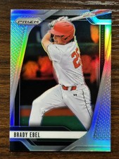 2025 Panini Prizm Baseball Brady Ebel Milwaukee Brewers Base Silver Prizm #194