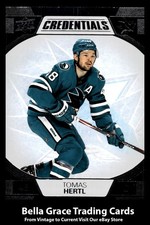 2022-23 Upper Deck Credentials Tomas Hertl #67 San Jose Sharks NHL Hockey
