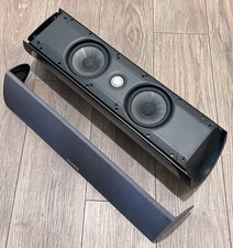 Polk Audio Model RM302 Central Channel Speaker Silver Black