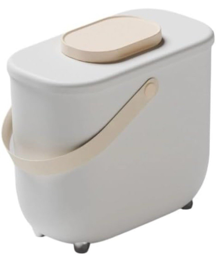 Storage Airtight Dry Pet Food Bucket 10l Cat And Dog Food Stora...