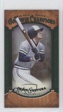 2014 Upper Deck Goodwin Champions Mini Green Lady Luck Back Robin Ventura k0v