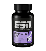 ESN Vitamin D3+K2 Depot - 120 Kapseln - 5600 I.E. Vitamin D3 + 200 µG Vitamin K2