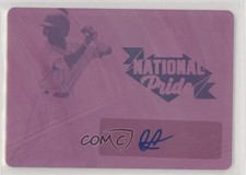 2021 Leaf Metal Draft Printing Plate Magenta 1/1 Ian Lewis Jr #NP-IL1 Auto 1b8