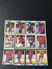 12 Card Lot - Montreal Canadiens - Vintage Hockey, NHL OPC TOPPS Low-Mid Grade