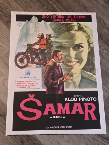 Vintage Movie Poster Samar 19 1/2x27 1/2" spanish