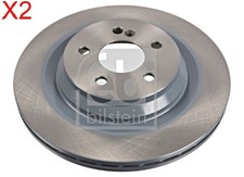 FEBI x2 Stk Bremsscheibe Hinterachse F&uuml;r MERCEDES C216 R230 W216 2214230412
