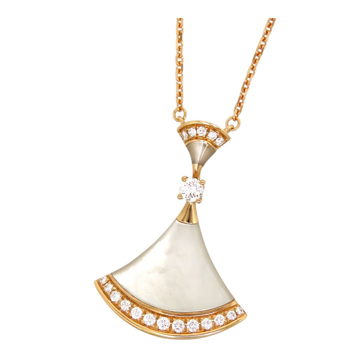BVLGARI Diva Dream Necklace 356452 Au750(K18PG) Women 【J】