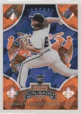 2019 Panini Chronicles Crusade Blue Ice Prizm 48/99 Shaun Anderson #15 z7h