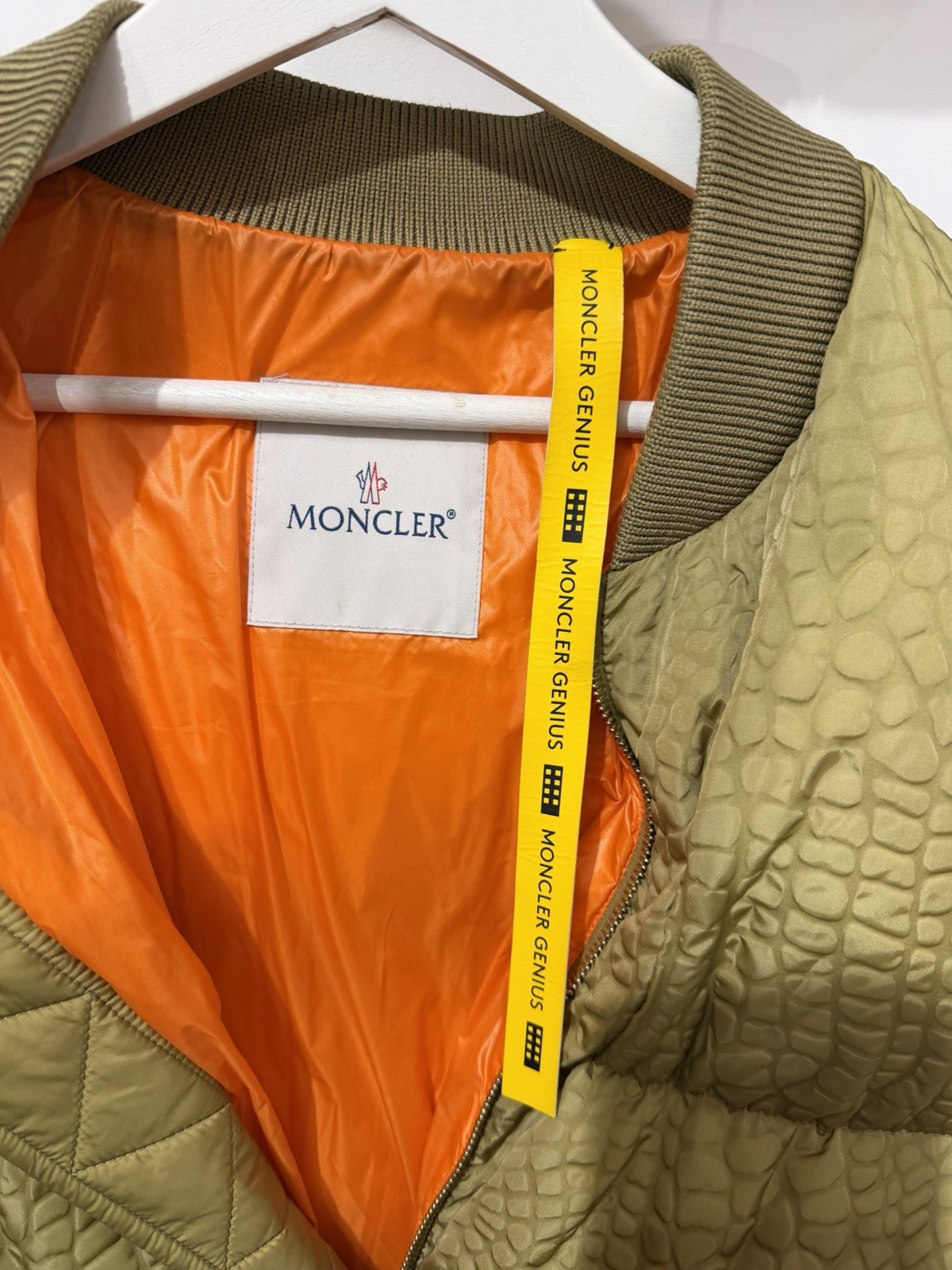 Moncler Genius x Roc Nation by Jay-Z Centaurus Croc Effect Down Jacket Size 2 image 4