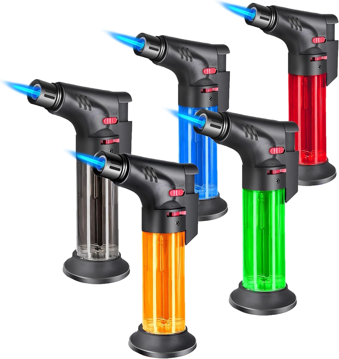 S Butane Refillable Torch Lighter Jet Flame Multi Utility