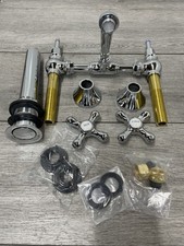 Signature Hardware 320279 Bathroom Faucet with Cross Handles - Chrome READ 