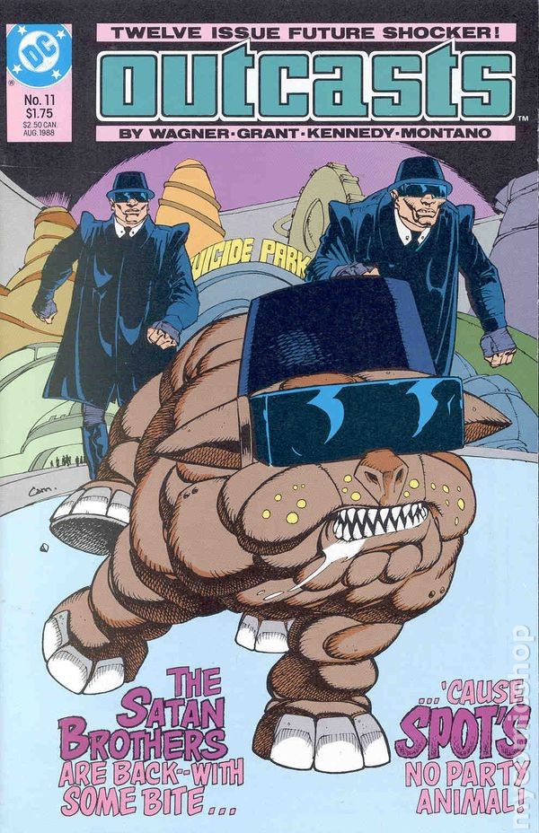 Outcasts #11 VG 1988 Stock Image Low Grade