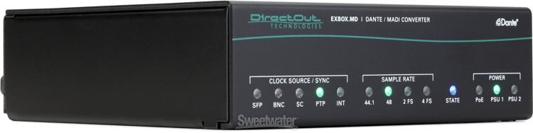 DirectOut EXBOX.MD Dante/MADI Converter