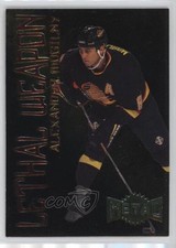 1996-97 Fleer Metal Universe Lethal Weapon Alexander Mogilny #14 HOF 1k9