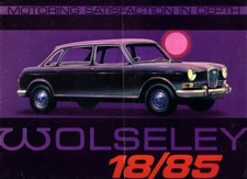 Wolseley 18/85 Mk1 1967-1969 UK Market Sales Brochure BMC 1800 Landcrab