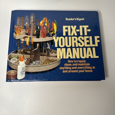 Reader's Digest Fix it Yourself Manual 1977 Hardcover