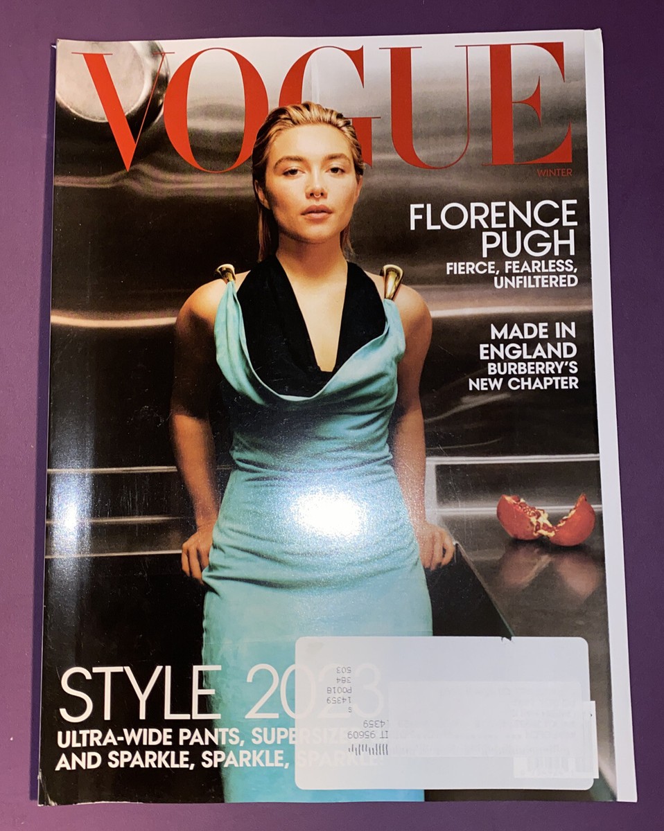 FLORENCE PUGH - Vogue Magazine - Winter 2023 - 110 PAGES