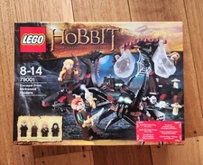 New Lego The Hobbit  Lord Of The Rings Escape from Mirkwood Spiders 79001