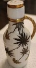 3.5 H . Porcelain Hand Painted Salt Shaker White 22 K Gold Gilt, Royal Worcester — photo 5