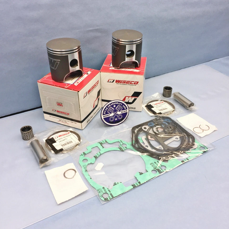 72mm STD Wiseco Dual Ring Pistons Gaskets 2005-2008 Ski-Doo 600 HO SDI MXZ GSX - Image 3 of 4