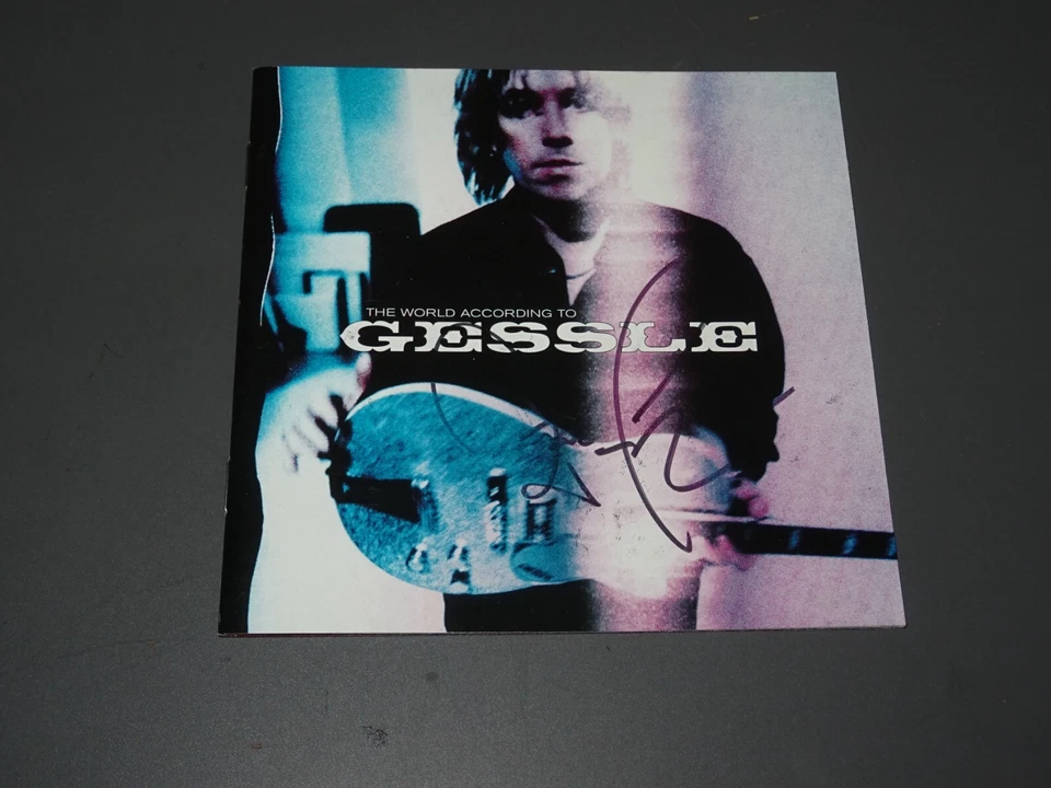 PER GESSLE - THE WORLD ACCORDING (SIGNED, AUTOGRAMM) / ALBUM-CD 1997 (ROXETTE) - Bild 2 von 3