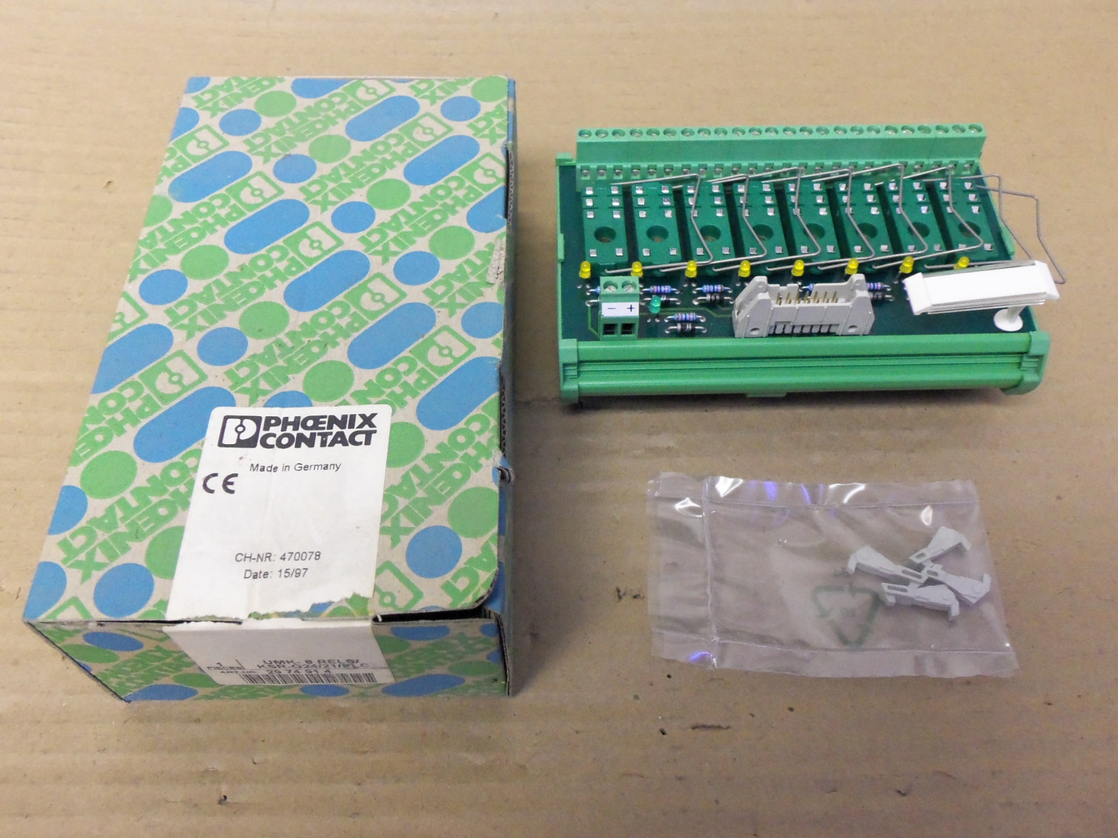 New Phoenix Contact KSR-G24/21/PLC Output Module