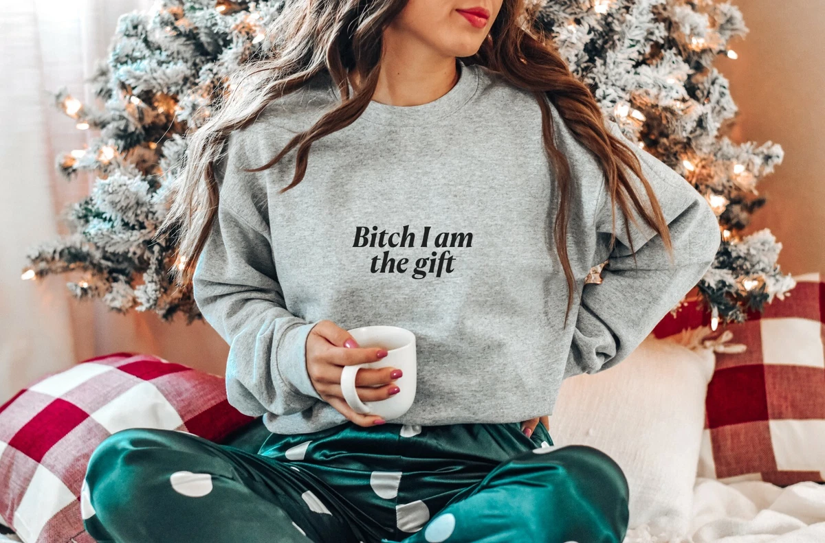 Funny xmas shop jumper