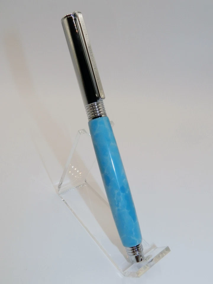 НОЖ ДЛЯ ХОББИ ручной работы с Larimar TruStone. Режущий инструмент Arts & Crafts Exacto. #42 - Изображение 2 из 4