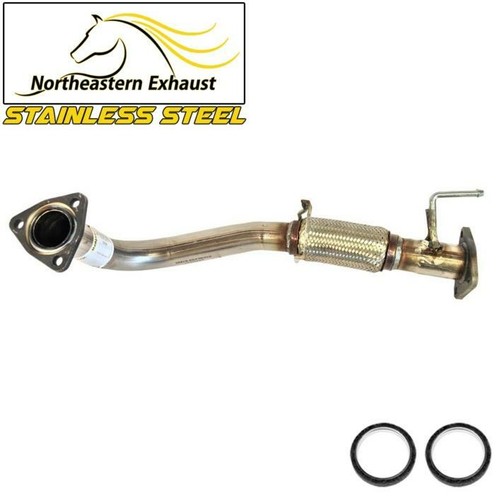 Stainless Steel Exhaust Front Flex Pipe fits 1998 2002 Honda Accord