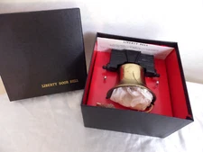 Vintage Brass Dinner Bell Wall Mounted Liberty Bell Door Bell, New Old Stock MCM
