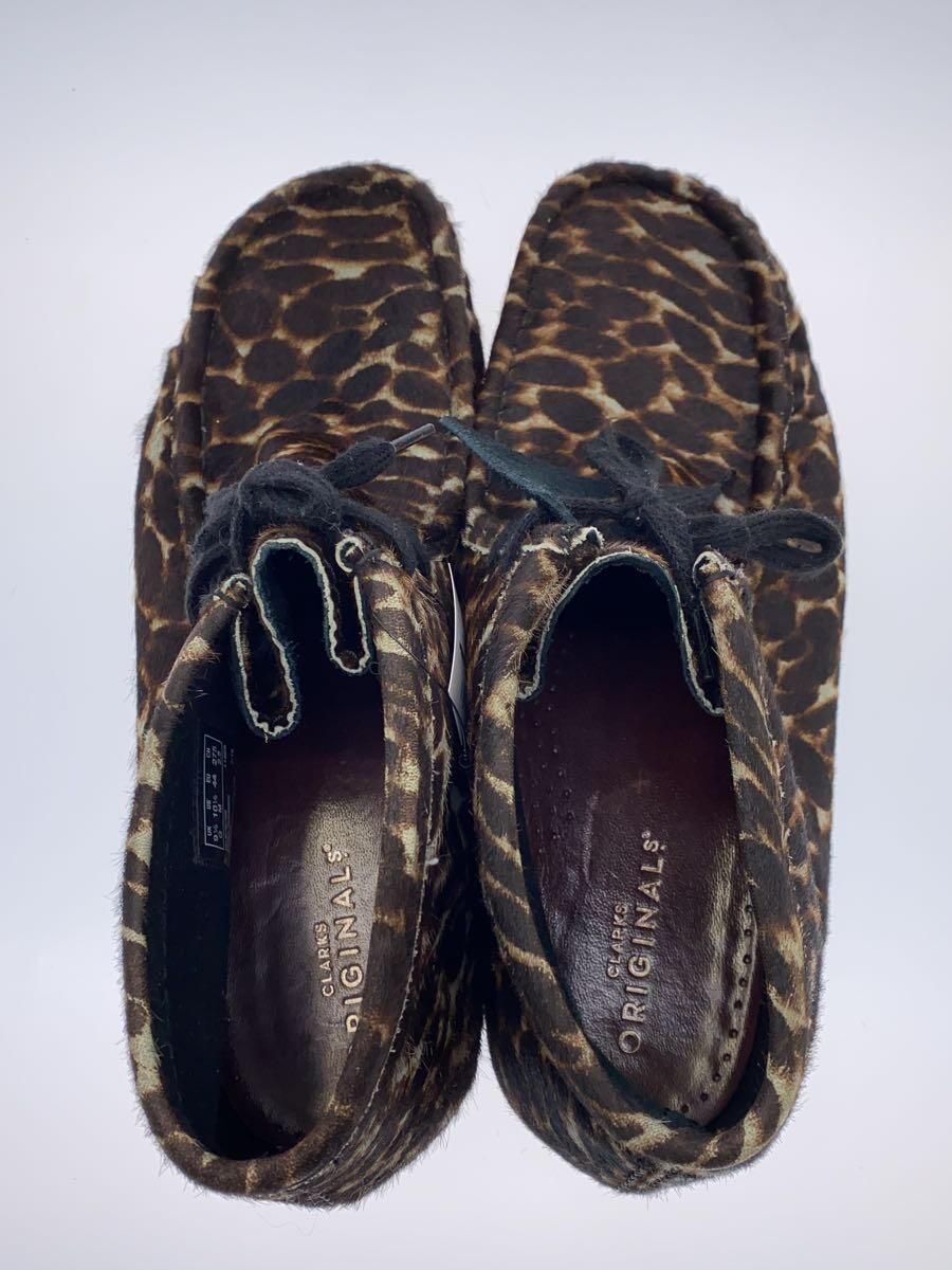 Clarks Other Wallabee Harako Leopard Shoes 27.5cm Brown 61163373 