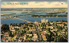 Miami Beach FLORIDA  Dade County Causeway  General Douglas MacArthur Causeway