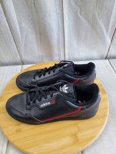 ADIDAS CONTINENTAL 80 YOUTH 5.5 Athletic SNEAKER SHOES BLACK LACE UP