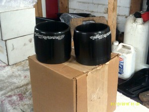 harley davidson screaming eagle slip on exhausts end caps ...