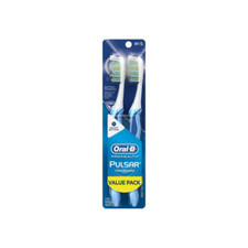 4 NEW Oral-B Pro-Health Pulsar Soft Toothbrush Different Colors 2 ea Pack of 2 