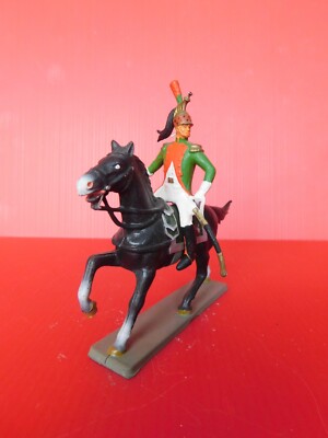 Figurine Starlux 1er Empire – Hussard – Cavalier – Plastique – 9ème