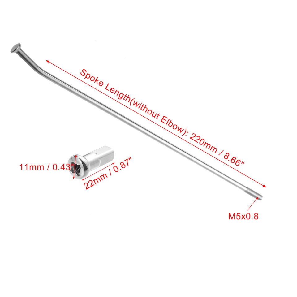 36 Set Spoke Skins Covers 21" Front Wheel Spokes Kit for Honda CR125 2000-2008 - Image 3 of 4