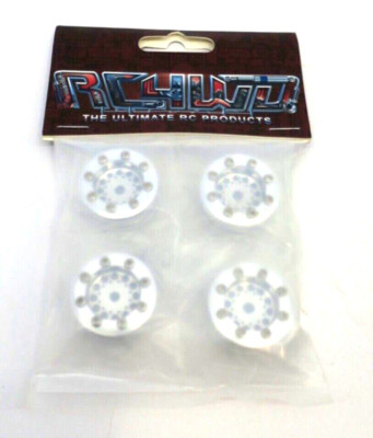 RC4WD Z-W0061 Rage 1.0'' Beadlock Wheels (4) Silver Losi Micro Crawler
