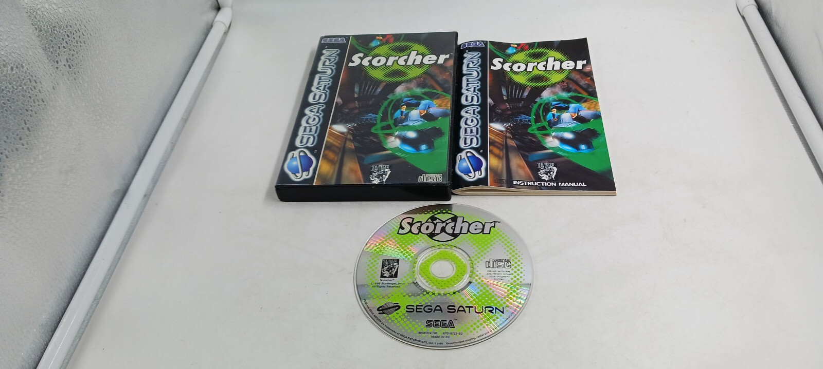 Jeu Sega Saturn Scorcher complet