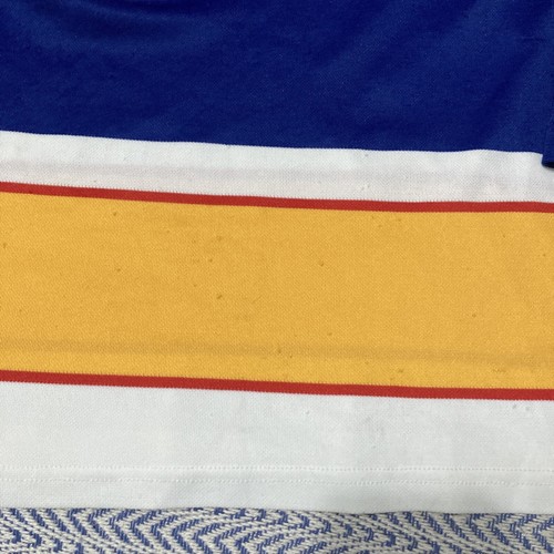Rare Vintage 1980s ST LOUIS BLUES CCM NHL Hockey Jersey Mens Large Sewn Stitched - 第 7/24 張圖片