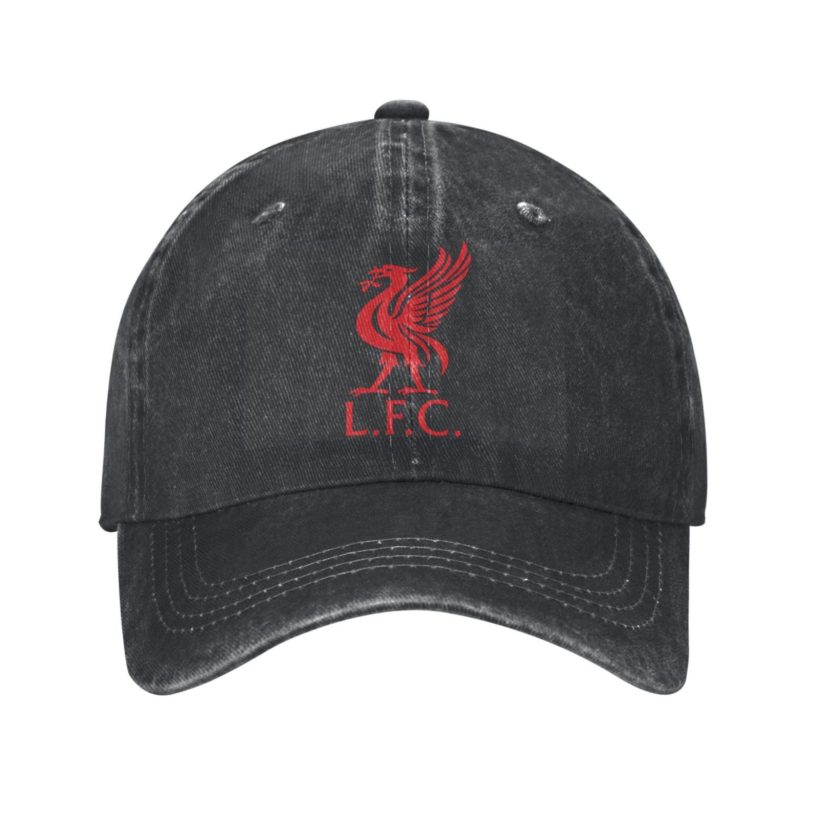 HOT Liverpool FC Baseball cap neutral sport hat adjustable breathable printed ha